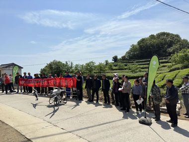 中岭村开展茶叶种植技术培训