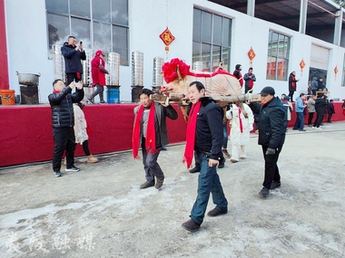 夷陵：红红火火年猪节