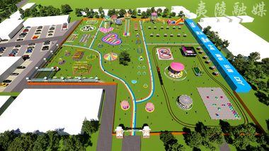 小溪塔将新增一大型游乐场 预计春节前开业
